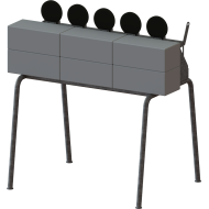 Portique Silent-Gong silencieux